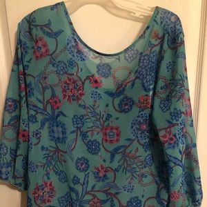 Teal Blouse